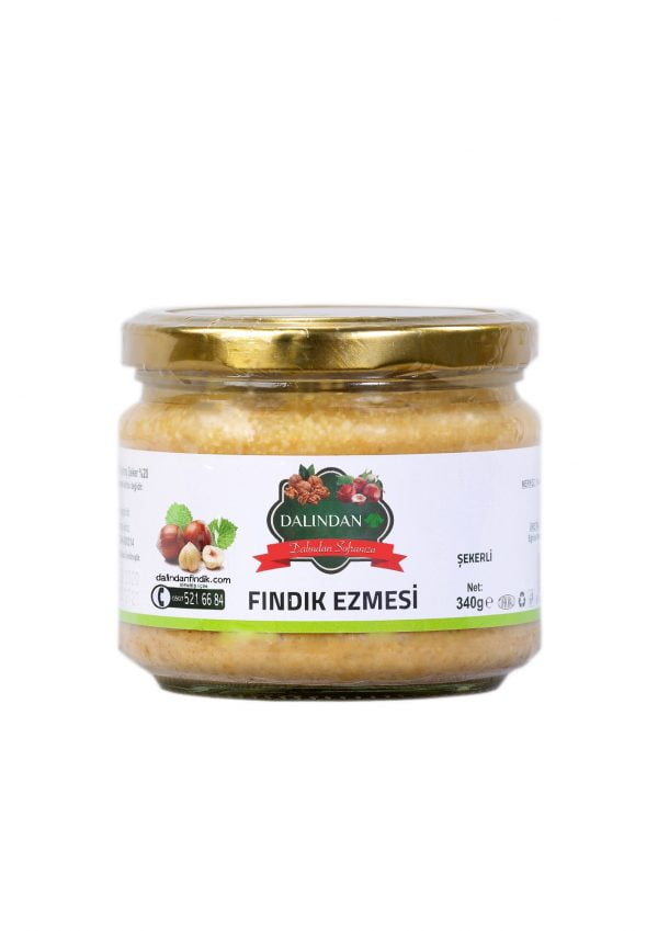Fındık Ezmesi Cam Kavanoz